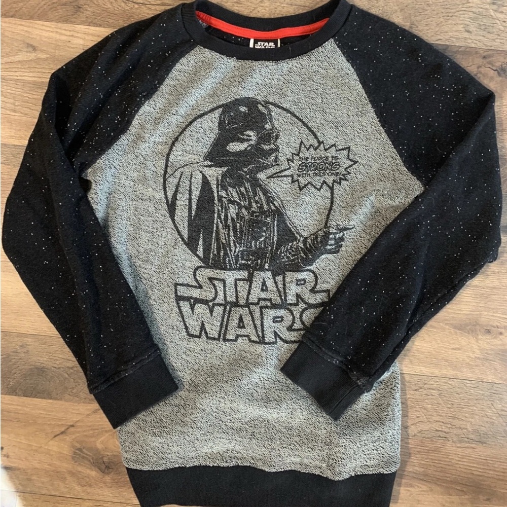 Gap Star Wars Xl Boys Knit Sweater, Crew Darth Vader
